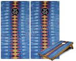 Cornhole Game Board Vinyl Skin Wrap Kit - Premium Laminated - Tie Dye Spine 104 fits 24x48 game boards (GAMEBOARDS NOT INCLUDED)