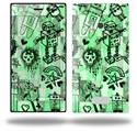 Scene Kid Sketches Green - Decal Style Skin (fits Nokia Lumia 928)
