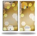 Bokeh Hex Yellow - Decal Style Skin (fits Nokia Lumia 928)