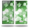 Bokeh Squared Green - Decal Style Skin (fits Nokia Lumia 928)