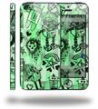 Scene Kid Sketches Green - Decal Style Vinyl Skin (fits Apple Original iPhone 5, NOT the iPhone 5C or 5S)