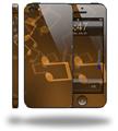 Bokeh Music Orange - Decal Style Vinyl Skin (fits Apple Original iPhone 5, NOT the iPhone 5C or 5S)