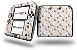 Sea Shells 02 White - Decal Style Vinyl Skin fits Nintendo 2DS - 2DS NOT INCLUDED