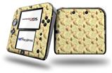 Sea Shells 02 Yellow Sunshine - Decal Style Vinyl Skin fits Nintendo 2DS - 2DS NOT INCLUDED