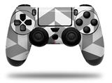 WraptorSkinz Skin compatible with Sony PS4 Dualshock Controller PlayStation 4 Original Slim and Pro Chevrons Gray And Charcoal (CONTROLLER NOT INCLUDED)
