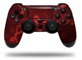 WraptorSkinz Skin compatible with Sony PS4 Dualshock Controller PlayStation 4 Original Slim and Pro Bokeh Music Red (CONTROLLER NOT INCLUDED)