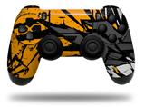WraptorSkinz Skin compatible with Sony PS4 Dualshock Controller PlayStation 4 Original Slim and Pro Baja 0040 Orange (CONTROLLER NOT INCLUDED)