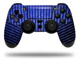 WraptorSkinz Skin compatible with Sony PS4 Dualshock Controller PlayStation 4 Original Slim and Pro Binary Rain Blue (CONTROLLER NOT INCLUDED)