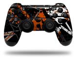 WraptorSkinz Skin compatible with Sony PS4 Dualshock Controller PlayStation 4 Original Slim and Pro Baja 0003 Burnt Orange (CONTROLLER NOT INCLUDED)