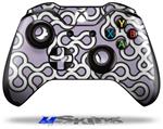 Decal Skin Wrap fits Microsoft XBOX One Wireless Controller Locknodes 03 Lavender