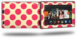 Kearas Polka Dots Pink On Cream - Decal Style Skin fits 2013 Amazon Kindle Fire HD 7 inch