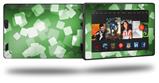 Bokeh Squared Green - Decal Style Skin fits 2013 Amazon Kindle Fire HD 7 inch