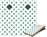 Cornhole Game Board Vinyl Skin Wrap Kit - Kearas Daisies Diffuse Glow fits 24x48 game boards (GAMEBOARDS NOT INCLUDED)