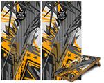 Cornhole Game Board Vinyl Skin Wrap Kit - Baja 0032 Orange fits 24x48 game boards (GAMEBOARDS NOT INCLUDED)