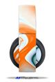 Vinyl Decal Skin Wrap compatible with Original Sony PlayStation 4 Gold Wireless Headphones Darkblue (PS4 HEADPHONES  NOT INCLUDED)