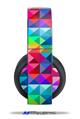 Vinyl Decal Skin Wrap compatible with Original Sony PlayStation 4 Gold Wireless Headphones Spectrums (PS4 HEADPHONES  NOT INCLUDED)