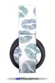Vinyl Decal Skin Wrap compatible with Original Sony PlayStation 4 Gold Wireless Headphones Blue Green Lips (PS4 HEADPHONES  NOT INCLUDED)