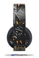 Vinyl Decal Skin Wrap compatible with Original Sony PlayStation 4 Gold Wireless Headphones Baja 0023 Orange (PS4 HEADPHONES  NOT INCLUDED)