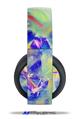 Vinyl Decal Skin Wrap compatible with Original Sony PlayStation 4 Gold Wireless Headphones Sketchy (PS4 HEADPHONES  NOT INCLUDED)
