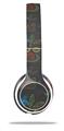 Skin Decal Wrap compatible with Beats Solo 2 WIRED Headphones Flowers Pattern 07 (HEADPHONES NOT INCLUDED)