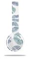 Skin Decal Wrap compatible with Beats Solo 2 WIRED Headphones Blue Green Lips (HEADPHONES NOT INCLUDED)