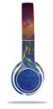 Skin Decal Wrap compatible with Beats Solo 2 WIRED Headphones Fireworks (HEADPHONES NOT INCLUDED)