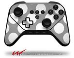 Kearas Polka Dots Whtie On Gray - Decal Style Skin fits original Amazon Fire TV Gaming Controller