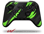 Jagged Camo Neon Green - Decal Style Skin fits original Amazon Fire TV Gaming Controller