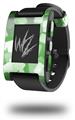 Bokeh Squared Green - Decal Style Skin fits original Pebble Smart Watch (WATCH SOLD SEPARATELY)