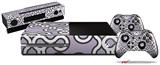 Locknodes 03 Lavender - Holiday Bundle Decal Style Skin fits XBOX One Console Original, Kinect and 2 Controllers (XBOX SYSTEM NOT INCLUDED)