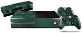 Bokeh Music Seafoam Green - Holiday Bundle Decal Style Skin fits XBOX One Console Original, Kinect and 2 Controllers (XBOX SYSTEM NOT INCLUDED)