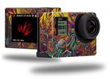 Fire And Water - Decal Style Skin fits GoPro Hero 4 Silver Camera (GOPRO SOLD SEPARATELY)