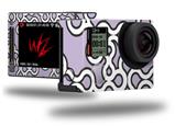 Locknodes 03 Lavender - Decal Style Skin fits GoPro Hero 4 Silver Camera (GOPRO SOLD SEPARATELY)