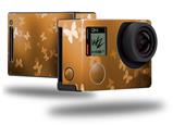Bokeh Butterflies Orange - Decal Style Skin fits GoPro Hero 4 Black Camera (GOPRO SOLD SEPARATELY)