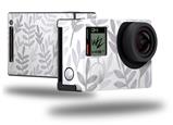 Watercolor Leaves Purple - Decal Style Skin fits GoPro Hero 4 Black Camera (GOPRO SOLD SEPARATELY)