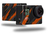 Jagged Camo Burnt Orange - Decal Style Skin fits GoPro Hero 4 Black Camera (GOPRO SOLD SEPARATELY)