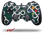 Locknodes 03 Hunter Green - Decal Style Skin fits Logitech F310 Gamepad Controller (CONTROLLER SOLD SEPARATELY)