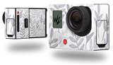 Watercolor Leaves Purple - Decal Style Skin fits GoPro Hero 3+ Camera (GOPRO NOT INCLUDED)