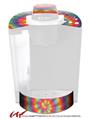 Decal Style Vinyl Skin compatible with Keurig K40 Elite Coffee Makers Tie Dye Swirl 107 (KEURIG NOT INCLUDED)