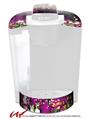 Decal Style Vinyl Skin compatible with Keurig K40 Elite Coffee Makers Grungy Flower Bouquet (KEURIG NOT INCLUDED)