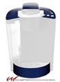 Decal Style Vinyl Skin compatible with Keurig K40 Elite Coffee Makers Solids Collection Navy Blue (KEURIG NOT INCLUDED)