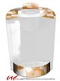Decal Style Vinyl Skin compatible with Keurig K40 Elite Coffee Makers Bokeh Squared Orange (KEURIG NOT INCLUDED)