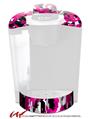 Decal Style Vinyl Skin compatible with Keurig K40 Elite Coffee Makers WraptorCamo Digital Camo Hot Pink (KEURIG NOT INCLUDED)