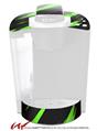 Decal Style Vinyl Skin compatible with Keurig K40 Elite Coffee Makers Jagged Camo Neon Green (KEURIG NOT INCLUDED)