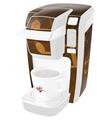 Decal Style Vinyl Skin compatible with Keurig K10 / K15 Mini Plus Coffee Makers Bokeh Music Orange (KEURIG NOT INCLUDED)