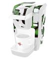 Decal Style Vinyl Skin compatible with Keurig K10 / K15 Mini Plus Coffee Makers Butterflies Green (KEURIG NOT INCLUDED)