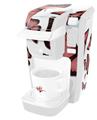 Decal Style Vinyl Skin compatible with Keurig K10 / K15 Mini Plus Coffee Makers Butterflies Pink (KEURIG NOT INCLUDED)