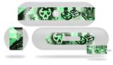 Decal Style Wrap Skin fits Beats Pill Plus Scene Kid Sketches Green (BEATS PILL NOT INCLUDED)