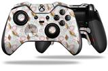Sea Shells 02 White - Decal Style Skin fits Microsoft XBOX One ELITE Wireless Controller