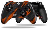 Jagged Camo Burnt Orange - Decal Style Skin fits Microsoft XBOX One ELITE Wireless Controller